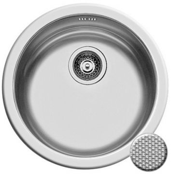 Chiuveta de bucatarie Inox CR Ø45 1B LN