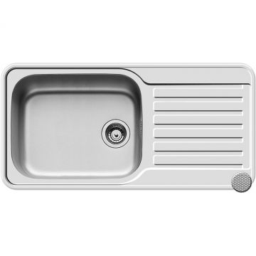 Chiuveta de bucatarie Inox SPACE PLUS 96x48 1B 1D