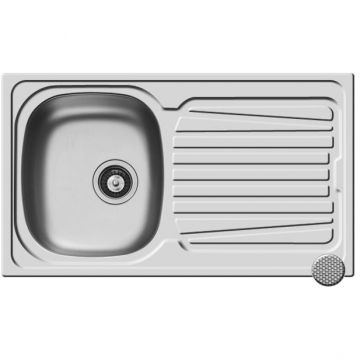 Chiuveta de bucatarie Inox SPARTA 86x50 1B 1D LN