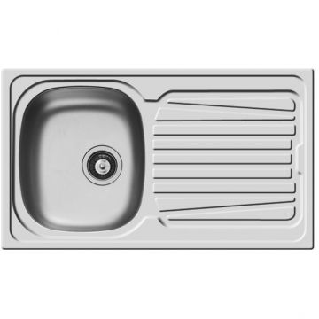 Chiuveta de bucatarie Inox SPARTA 86x50 1B 1D SM