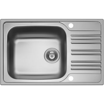 Chiuveta de bucatarie INSET 1B1D SM Inox
