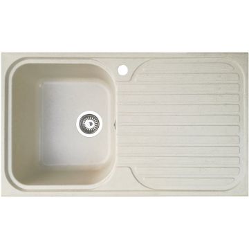 Chiuveta de bucatarie Soft Compozit Stripe DUROTHEK 1B1D ST