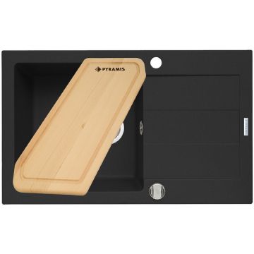 Set Chiuveta bucatarie granit SPARTA PLUS + Tocator Carbon Set Chiuveta bucatarie granit SPARTA PLUS + Tocator Carbon