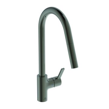 Baterie bucatarie cu dus extactibil Ideal Standard Gusto 235 gri Magnetic Grey 1 tip de jet