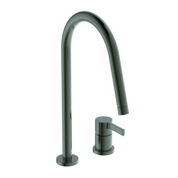 Baterie bucatarie Ideal Standard Gusto 218 gri Magnetic Grey 2 elemente
