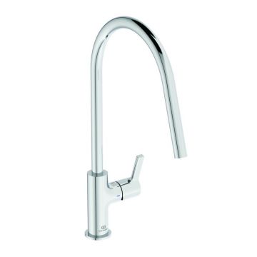 Baterie bucatarie Ideal Standard Gusto 226 cu pipa rotativa crom lucios