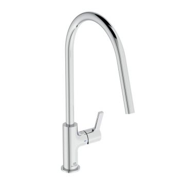 Baterie bucatarie Ideal Standard Gusto 226 pentru presiune scazuta crom lucios