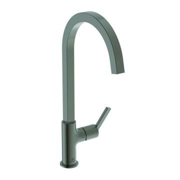Baterie bucatarie Ideal Standard Gusto Square 306 gri Magnetic Grey