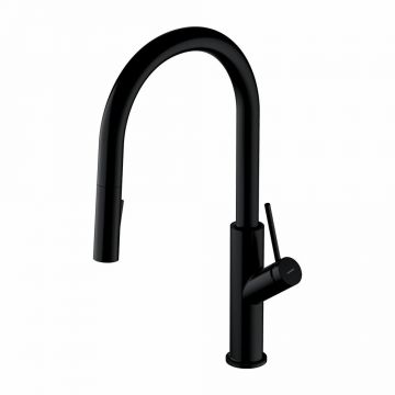 Baterie bucatarie Omnires Bend negru