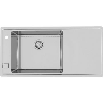 Chiuveta bucatarie inox cu picurator, cuva stanga Alveus Stricto 30