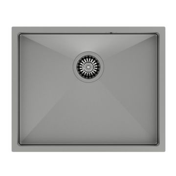 Chiuveta inox sub blat Quadron Unique Anthony inox periat 54x44 cm