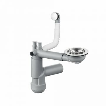 Sifon pentru chiuveta Deante inox