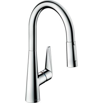 Baterie bucatarie cu dus extractibil Hansgrohe Talis M51 200 Eco cu 2 jeturi