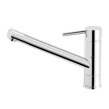 Baterie bucatarie FDesign Flusso monocomanda crom lucios