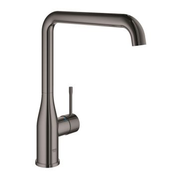 Baterie bucatarie Grohe Essence pipa rotativa antracit lucios Hard Graphite