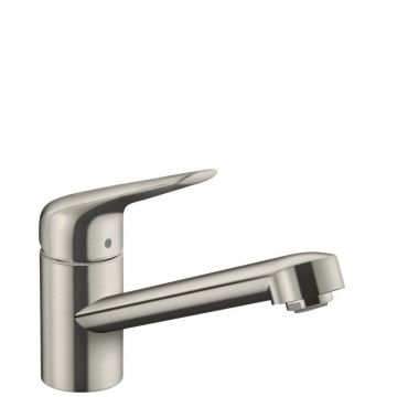 Baterie bucatarie monocomanda crom periat Hansgrohe Focus M42 100 cu 1 jet