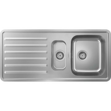 Chiuveta bucatarie Hansgrohe S41 inox 107.5x50.5 cm