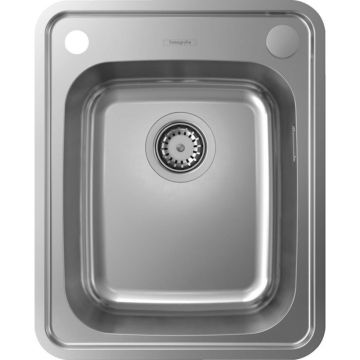 Chiuveta bucatarie Hansgrohe S41 inox 42x52 cm