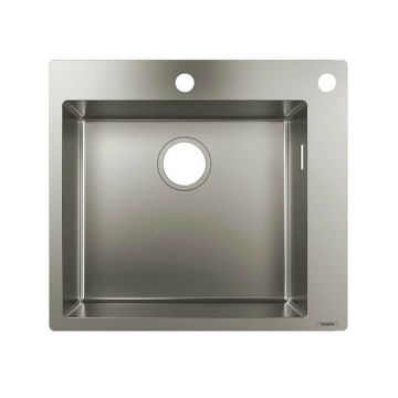 Chiuveta bucatarie Hansgrohe S71 inox 55x50 cm