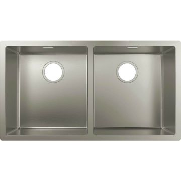 Chiuveta bucatarie Hansgrohe S71 inox 81.5x45 cm