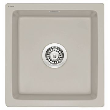 Chiuveta ceramica Deante Sabor 47,5x45 cm crem
