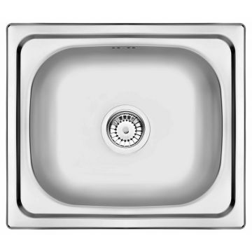 Chiuveta Deante Doppio inox satinat 48x43 cm
