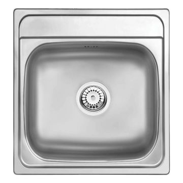Chiuveta Deante Mercato inox 41x44 cm