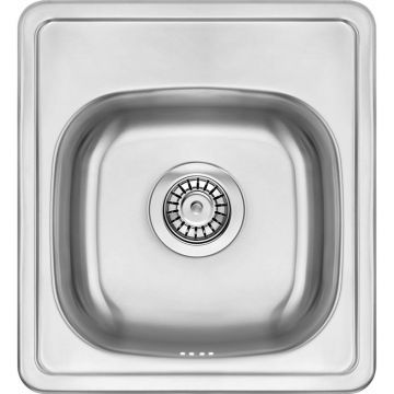 Chiuveta Deante Mercato inox satinat 41x44 cm