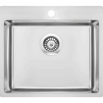 Chiuveta Deante Olfato inox satinat 55x51 cm