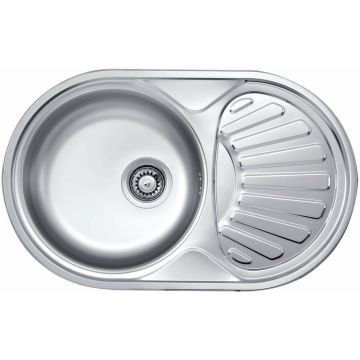 Chiuveta Deante Twist inox 77x48 cm