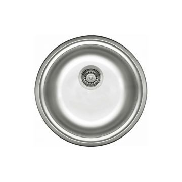 Chiuveta Deante Twist inox satinat cu diametrul 42 cm