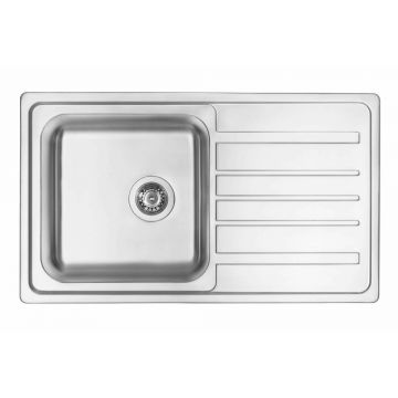Chiuveta Deante Virgo inox satinat 87x50 cm
