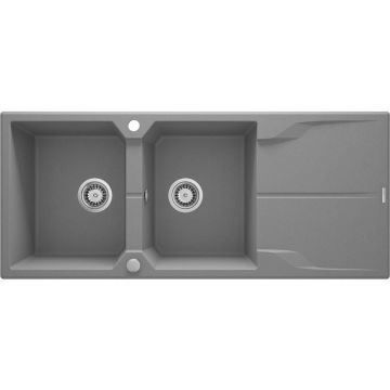 Chiuveta granit Deante Andante 50x116 cm gri