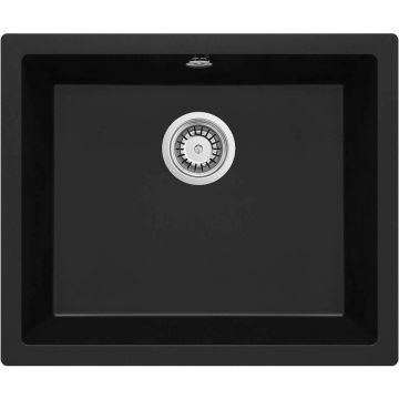 Chiuveta granit Deante Corda Flush 46x55 cm negru
