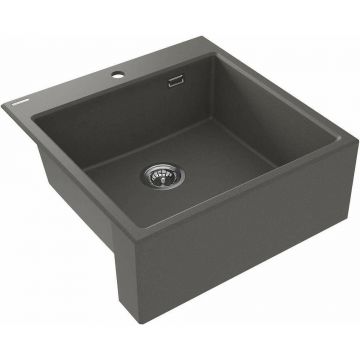 Chiuveta granit Deante Eridan 61x60 cm antracit