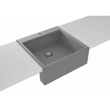 Chiuveta granit Deante Eridan 61x60 cm gri