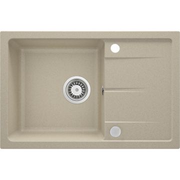 Chiuveta granit Deante Leda 44x67 cm nisip