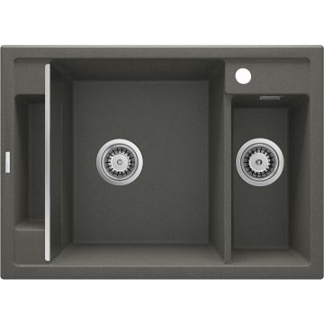 Chiuveta granit Deante Magnetic 50x69 cm antracit