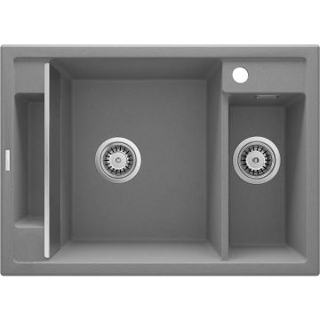 Chiuveta granit Deante Magnetic 50x69 cm gri