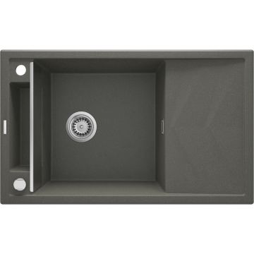 Chiuveta granit Deante Magnetic 50x82 cm antracit
