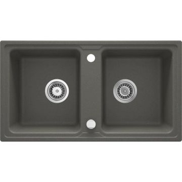 Chiuveta granit Deante Zorba 43,5x78 cm antracit