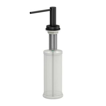 Dozator detergent Quadron Judy finisaj negru carbon