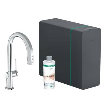 Set Hansgrohe Aquittura Select M91 210 SodaSystem sBox cu 1 jet