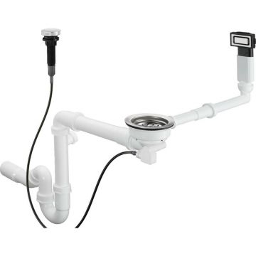 Sifon automat Hansgrohe D14-11 pentru chiuveta din granit cu o cuva