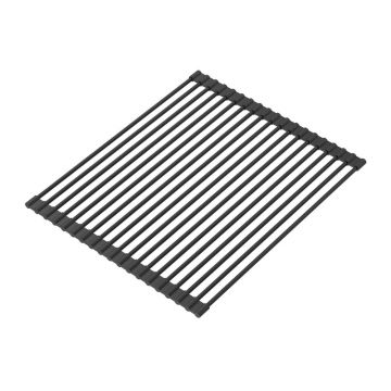 Suport vase Quadron Unique Rollmata finisaj negru carbon 38x25cm
